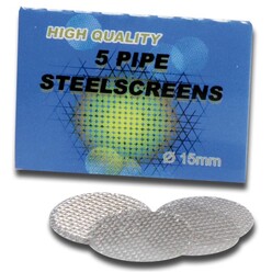 50 pezzi, filtri a schermo per pipa, pipa da fumo in acciaio inossidabile  20mm/0,78 filtri schermi argentati, pipe ad acqua per narghilè rete a